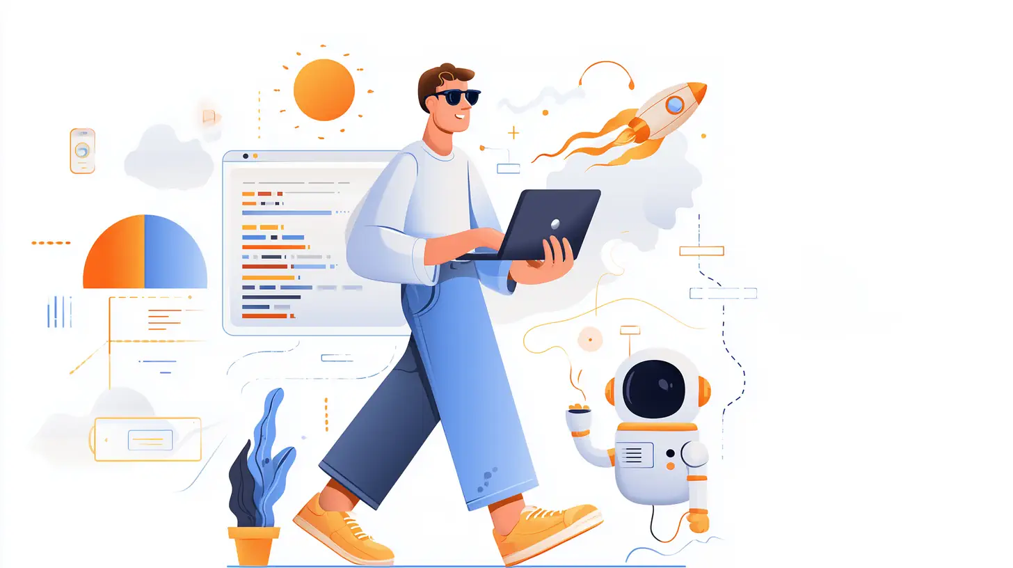 Stylesoft hero animation: Web, Software Development, Office 365, AI